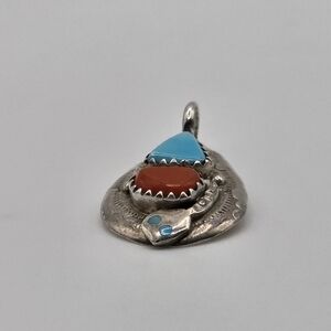 Effie Calavaza Zuni Pendant